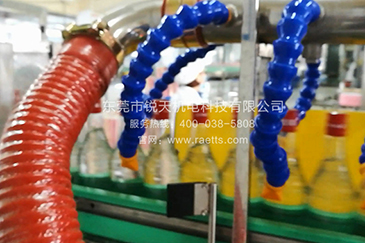玻璃瓶飲料除水干燥專(zhuān)用風(fēng)刀干燥系統