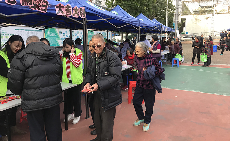 銳天參與上屯第五屆老人節活動(dòng)